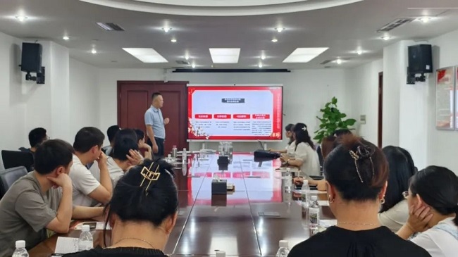 以黨建引領(lǐng)共建 筑牢科學(xué)防邪思想根基——公司黨委攜手華泰社區(qū)黨委開展主題宣講會